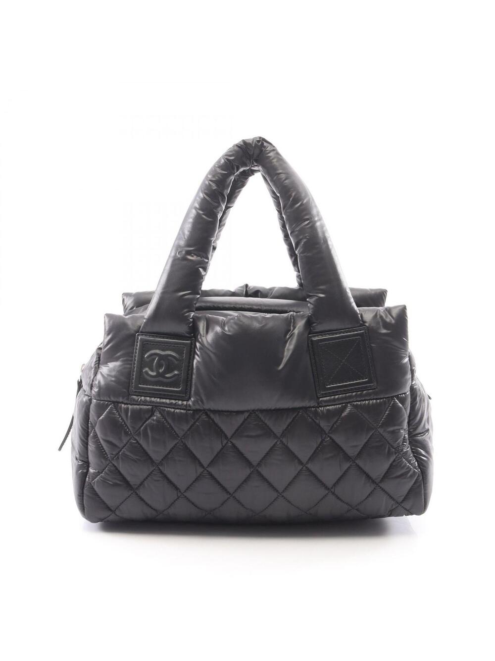 Chanel Cococoon Handbag Nylon Leather #277477C14B